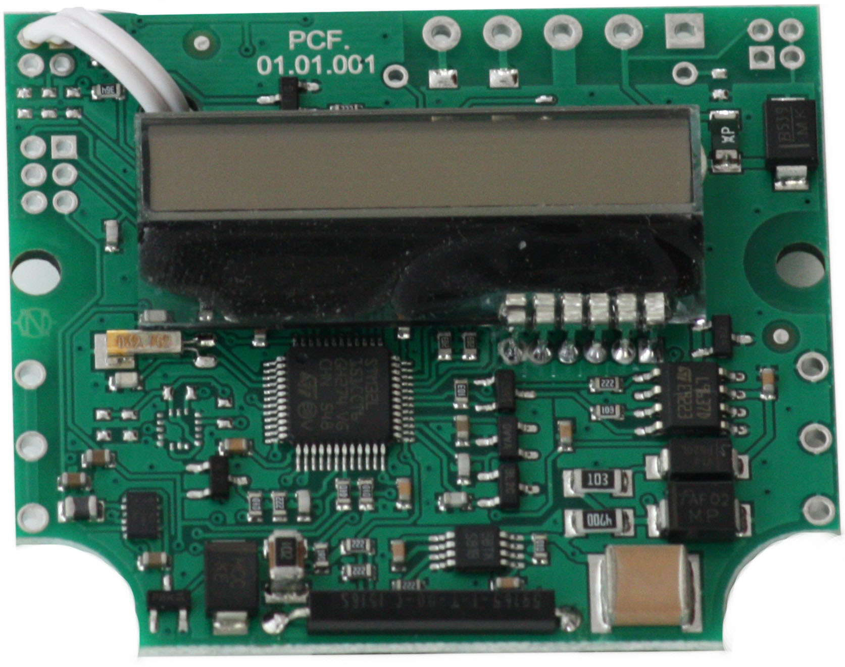 Smart flow meter electronic module